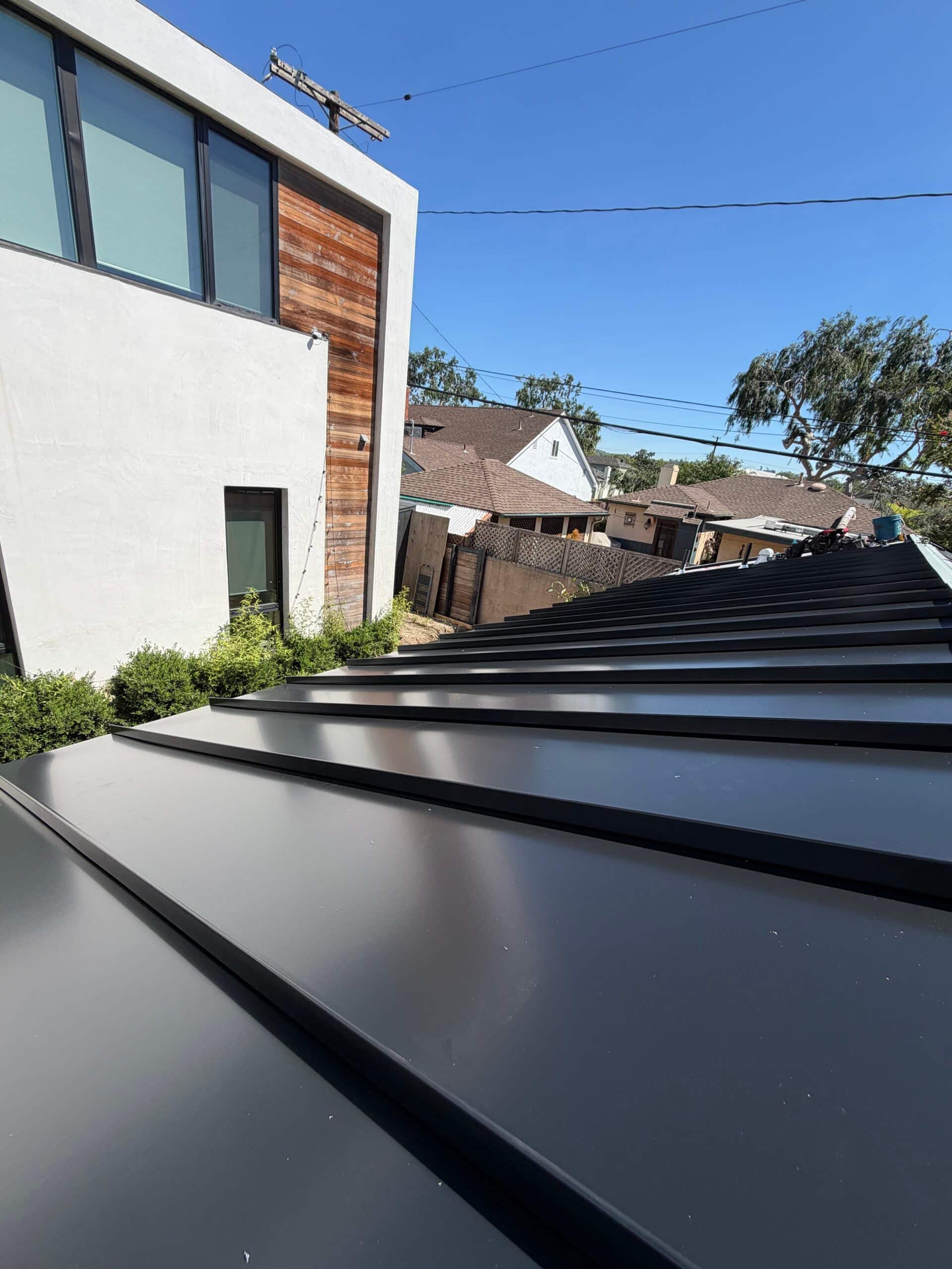 standing seam metal roof