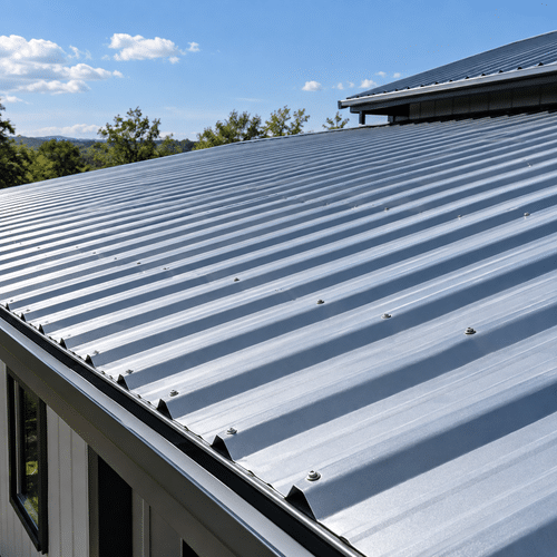 corrugated metal roof